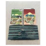 2 Vintage Memory of Japan Lighters and Case