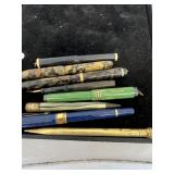 Vintage Fountain Pens and Pencils Lot