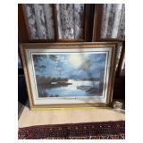 Moonlight on Carters Creek John Saye Print