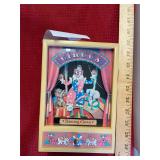 Vintage Circus Dancing Clown Music Box