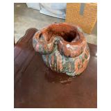 Signed Nude Pottery Piece
