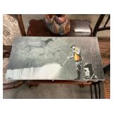 Erasing History Canvas Wall Art