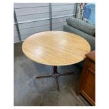 Vintage Round Dining Room Table