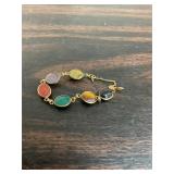 Gold Filled Vintage Scarabs Bracelet