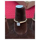 14K Gold Diamond Ring