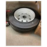 2 New Utility Trailer Tires