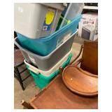 Storage Container Tubs Lot