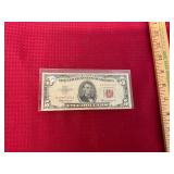 1963 $5 Red Seal Note