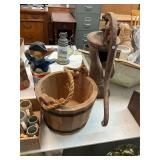 Antique Well Pump and Bucket