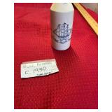 1930s Pottery Old Spice Bottle Hull