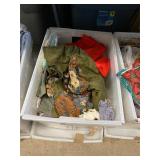 2 Boxes of Quilting Fabric