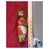 Antique Lindstrom Wind Up Tin Litho Americana Toy