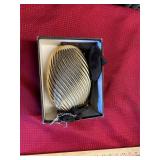 Le Sac Vintage Brass Purse Handbag