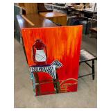Signed Oil on Canvas Painting