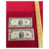 2 Red Seal 1953 and 1953C Notes
