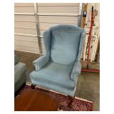 Blue Wing Chair