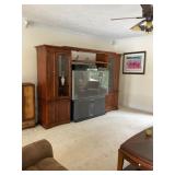 Entertainment Center and TV