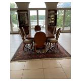 Century Furniture Omni Burled Wood Table + 8 Chair