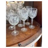 Waterford Crystal And Marquis Glasses