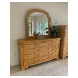 12 Drawer Dresser with Mirror