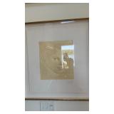 Frank Gallo Paper Relief Signed Print