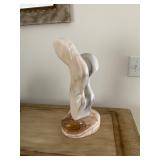 Signed Modern Agate Stone Sculpture