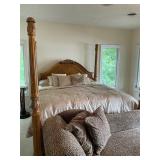 King Size 4 poster Bed