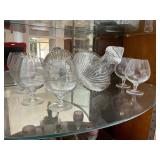 Brandy Snifters and Decanter