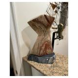 Signed NM Alabaster Arizona Marble Scultpture