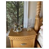 Crystal Lamp and Phone