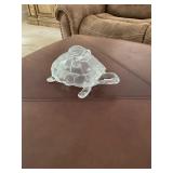 Crystal Turtles Candy Dish