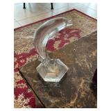 Crystal Art Glass Dolphin