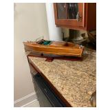 Wooden Boat Model