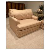 Gold Lazy Boy Pull Out Loveseat