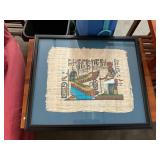 Egyptian Papyrus Painting