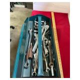 Metal Tool Box and Tools