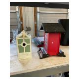 Bird Feeder and House