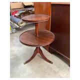 2 Tier Brass Foot Stand