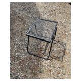 Iron Patio End Tables