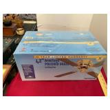 42" Polsihed Brass Ceiling Fan