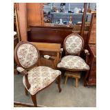 2 French Provincial Arm Chairs