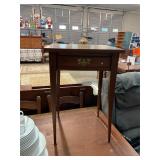 Antique Drawer End Table