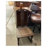 Antique Cane Bottom Rocker