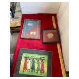 3 Piece Wall Art Lot