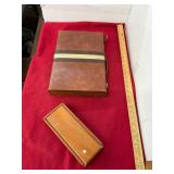 Backgammon Board and Wooden Box