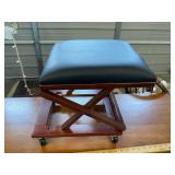 Adjustable Height Rolling Foot Stool