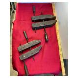2 Jorgensen Wood Clamps