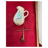Nautical Pitcher and Anchor Decor