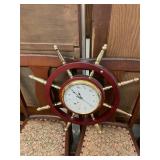 Ships Wheel Clock and Tide Tracker