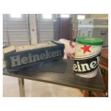 Lot of Heineken Advertising Decor